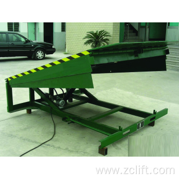 Stationary dock leveler portable loading ramp